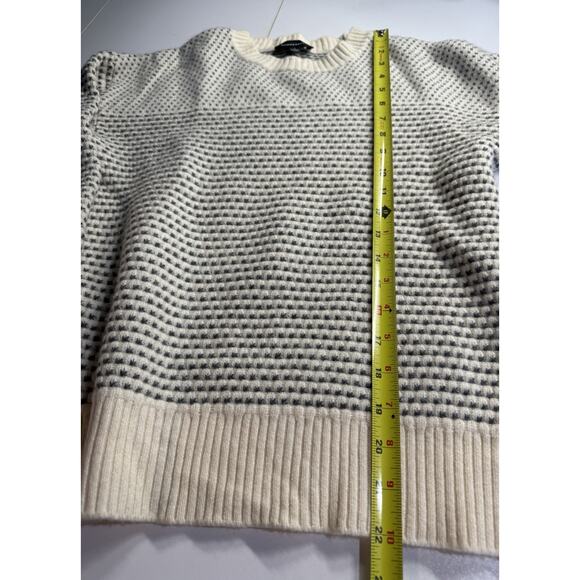 Summersalt Womens Sz S Luxe Cashmere Wool Sweater Cream Gray Quiet Luxury - Picture 8 of 8